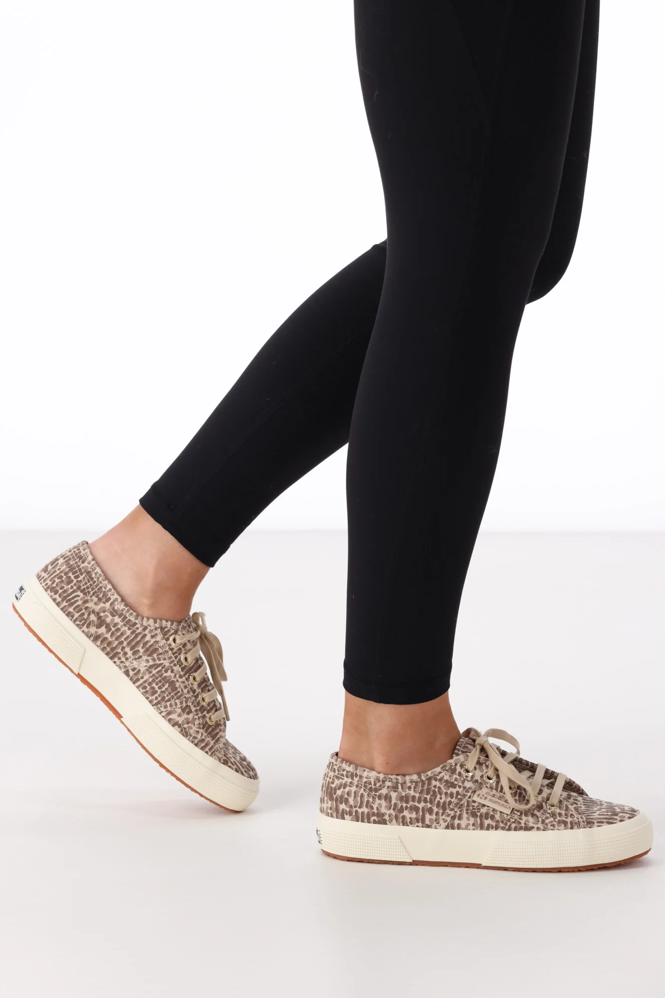 Superga Jaguar Print Brown Beige - Image 6