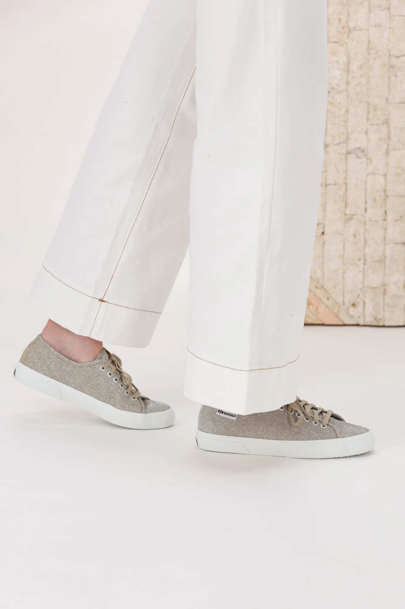 Superga Jersey Lame Leggera Platinum - Image 6
