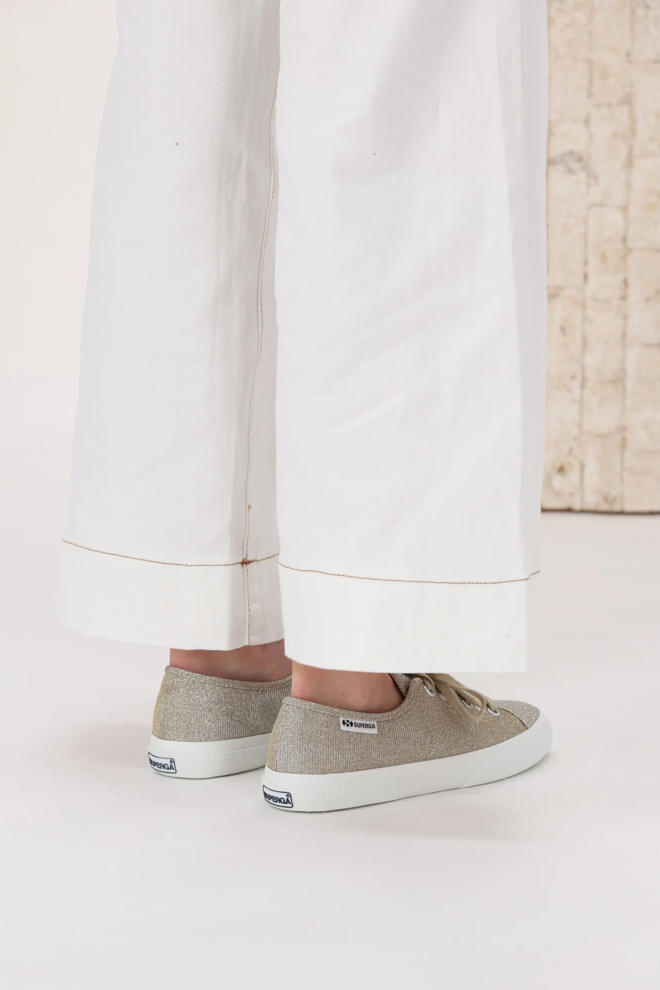Superga Jersey Lame Leggera Platinum - Image 7