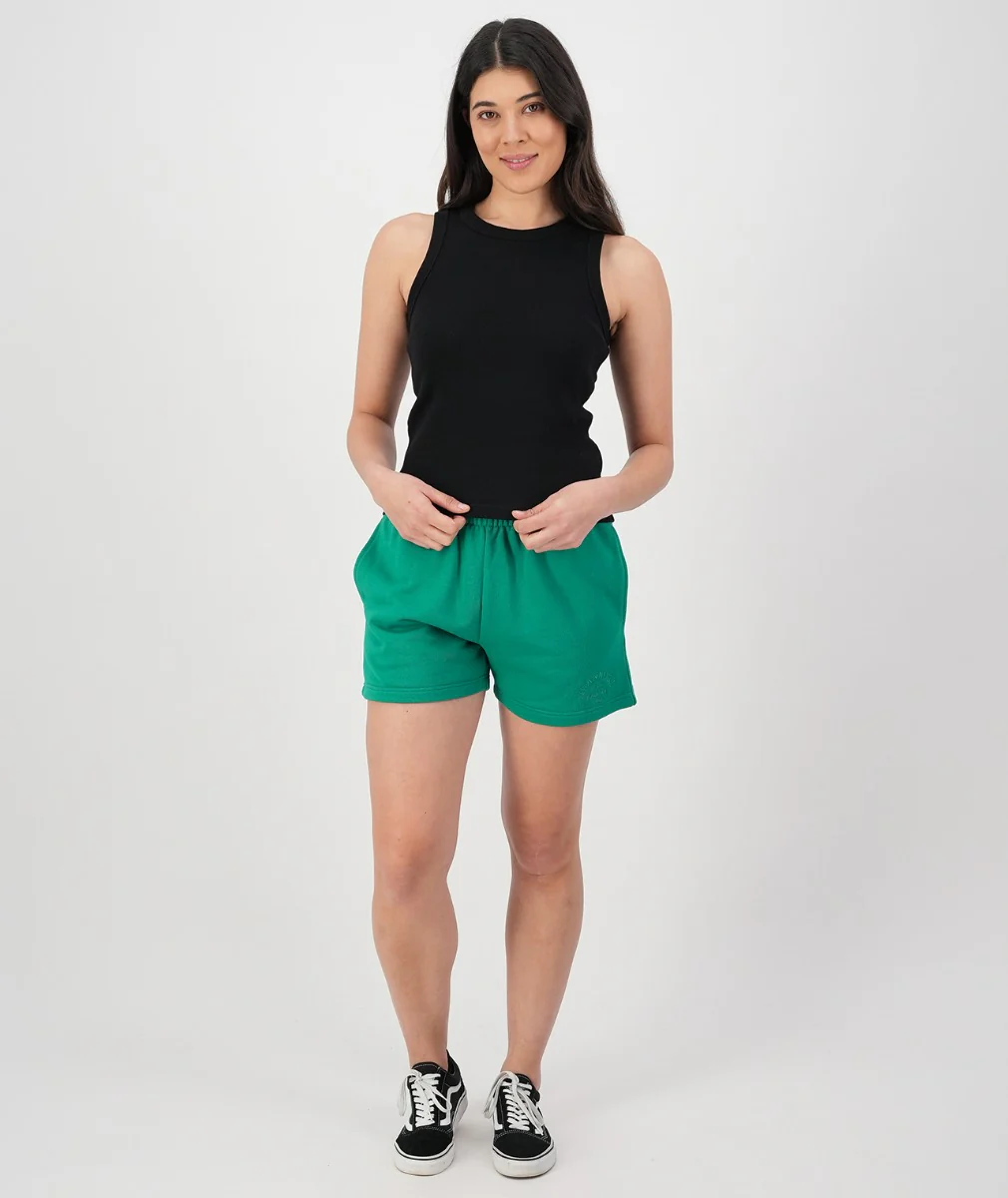 Swanndri Daisy Ribbed Singlet Black - Image 4