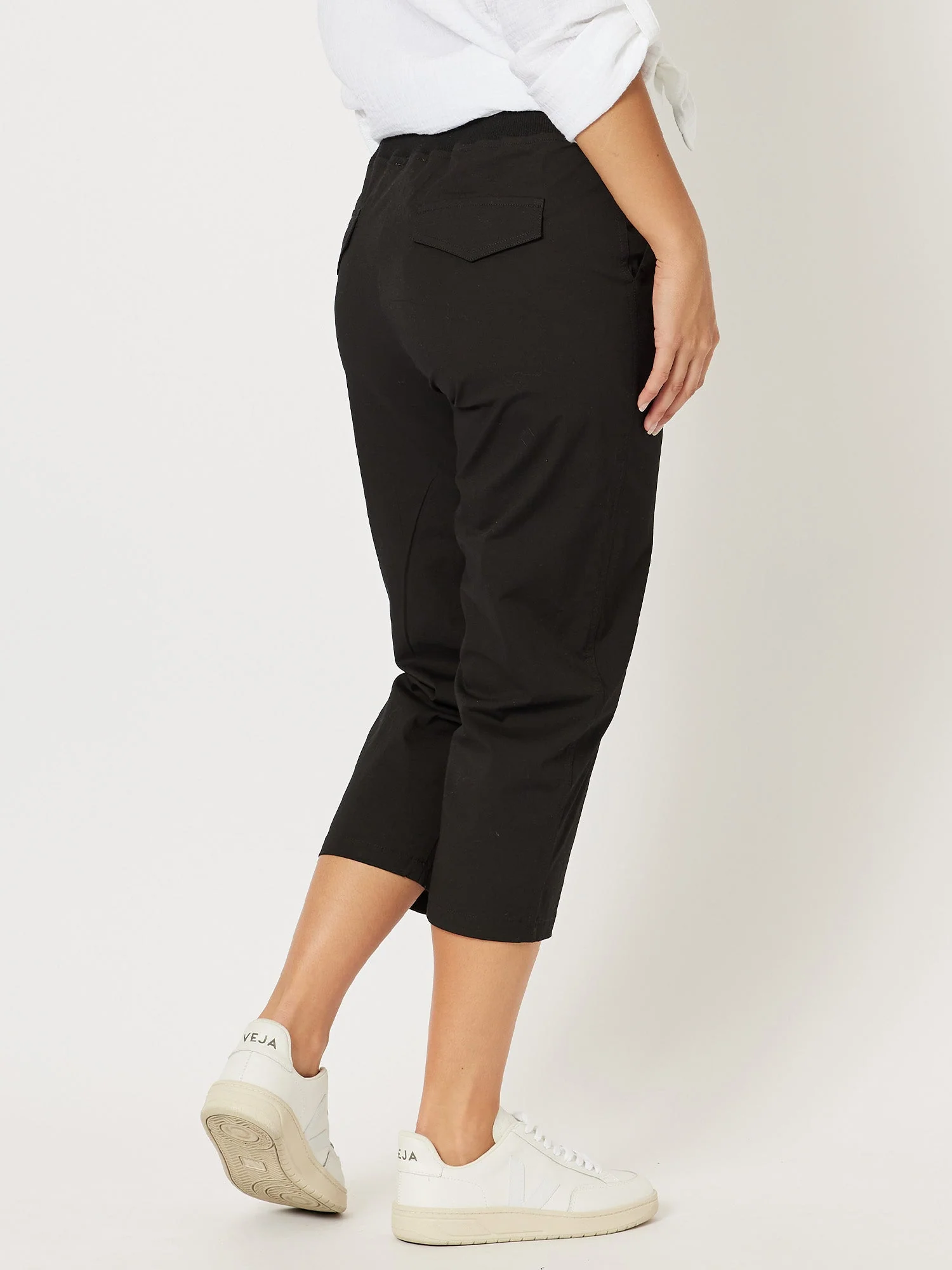 Threadz Santorini Cotton Pant Black - Image 3