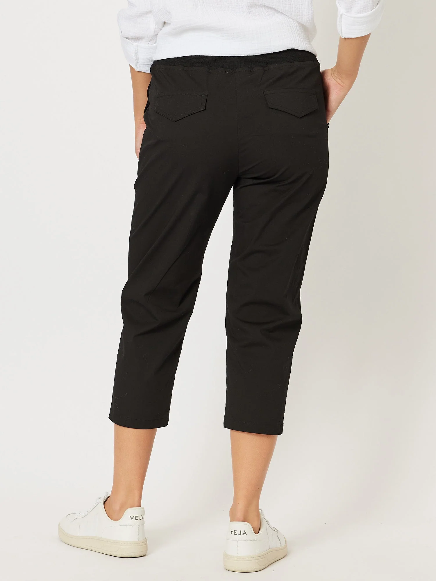 Threadz Santorini Cotton Pant Black - Image 5