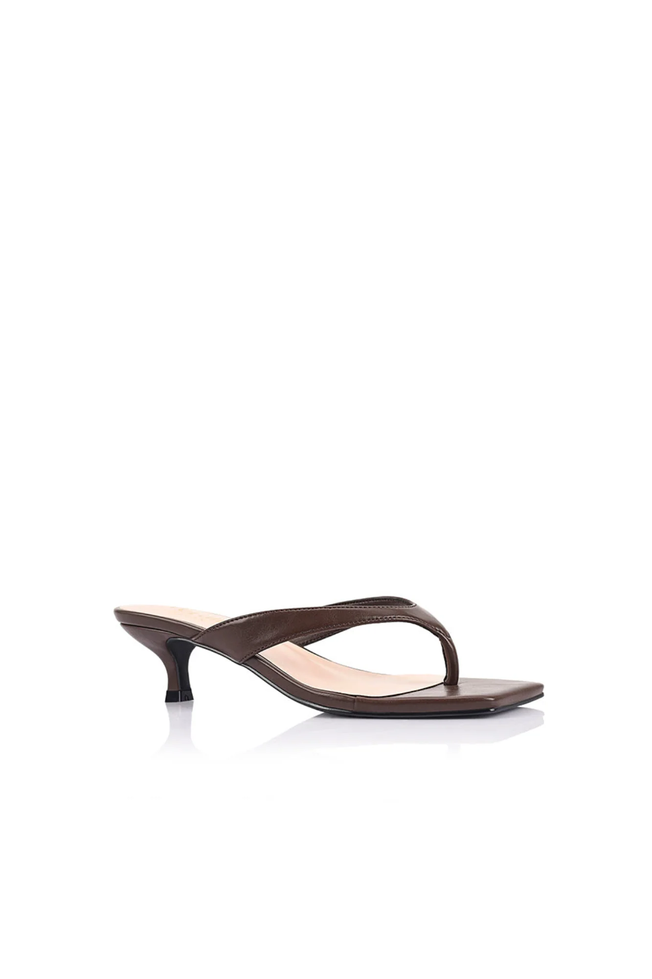 Verali Martha Heel Chocolate Brown Smooth - Image 2