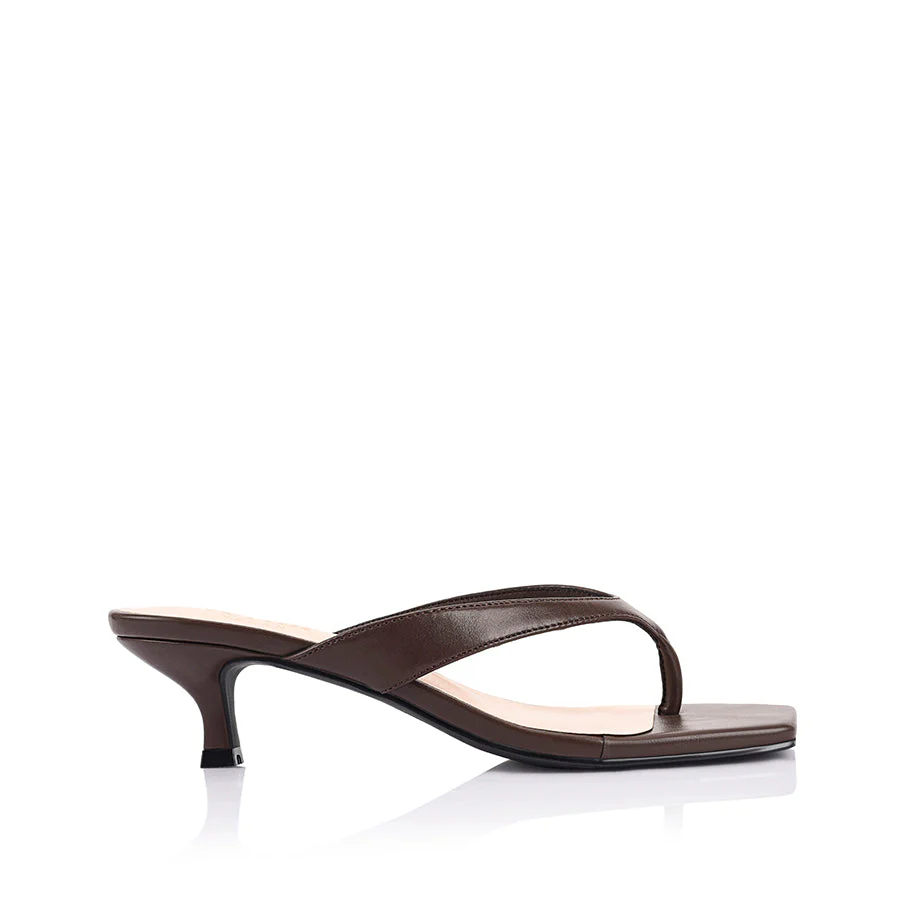 Verali Martha Heel Chocolate Brown Smooth - Image 6