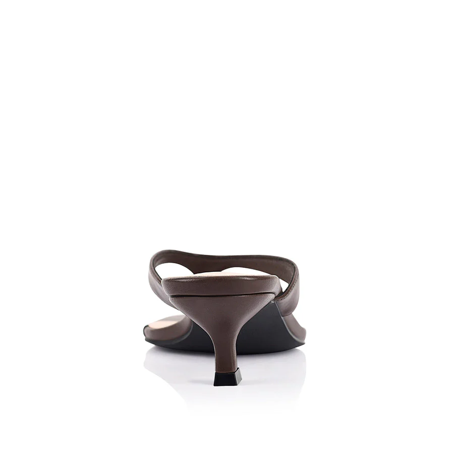 Verali Martha Heel Chocolate Brown Smooth - Image 7
