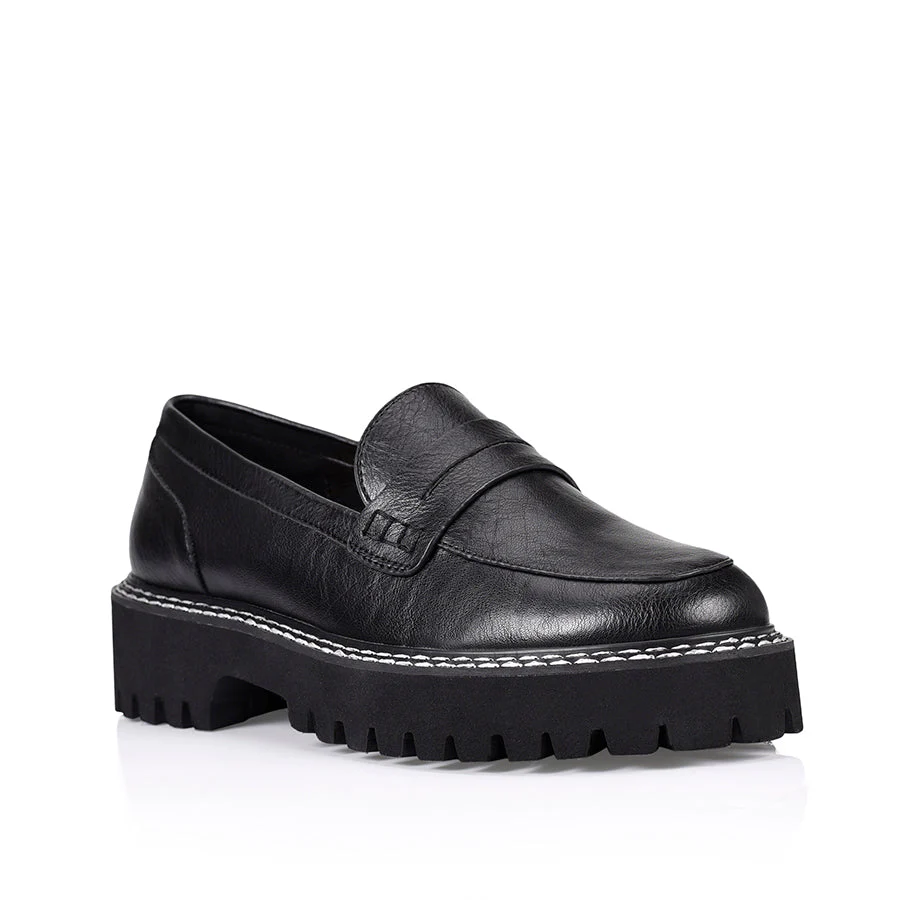 Verali Neo Chunky Loafer Black Smooth - Image 3