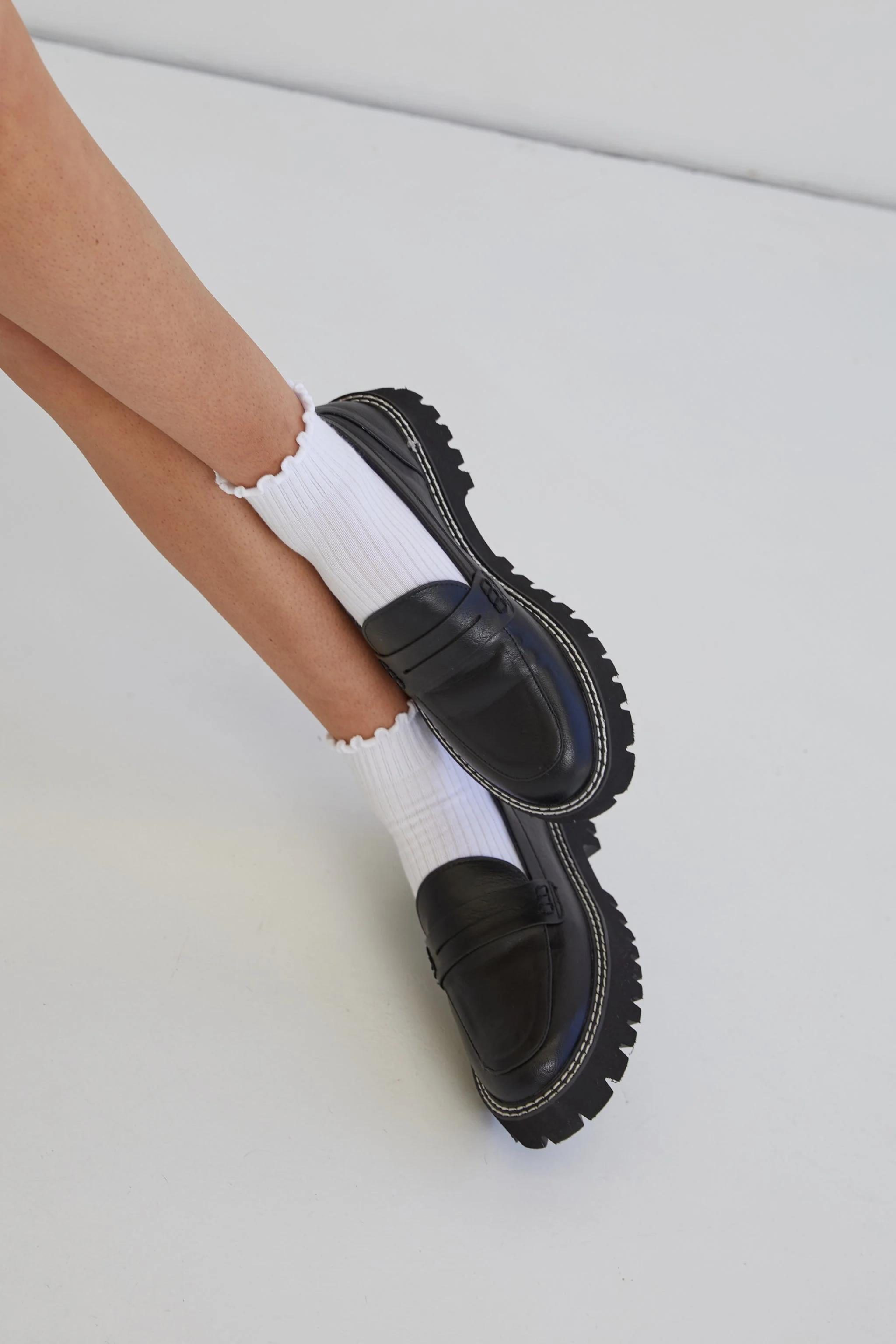 Verali Neo Chunky Loafer Black Smooth - Image 6