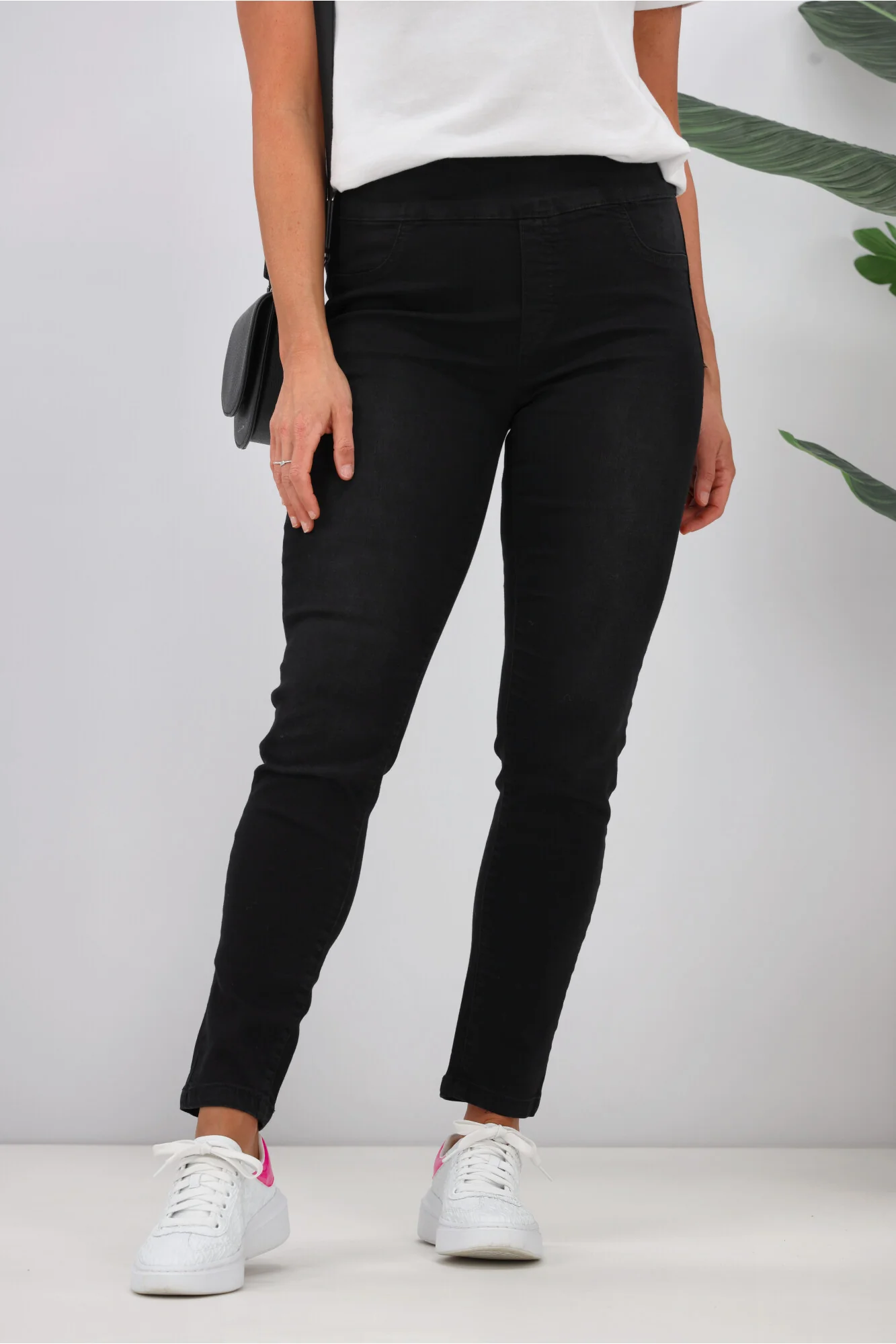 Wakee Denim Moxy Pull On Jean Black - Image 3