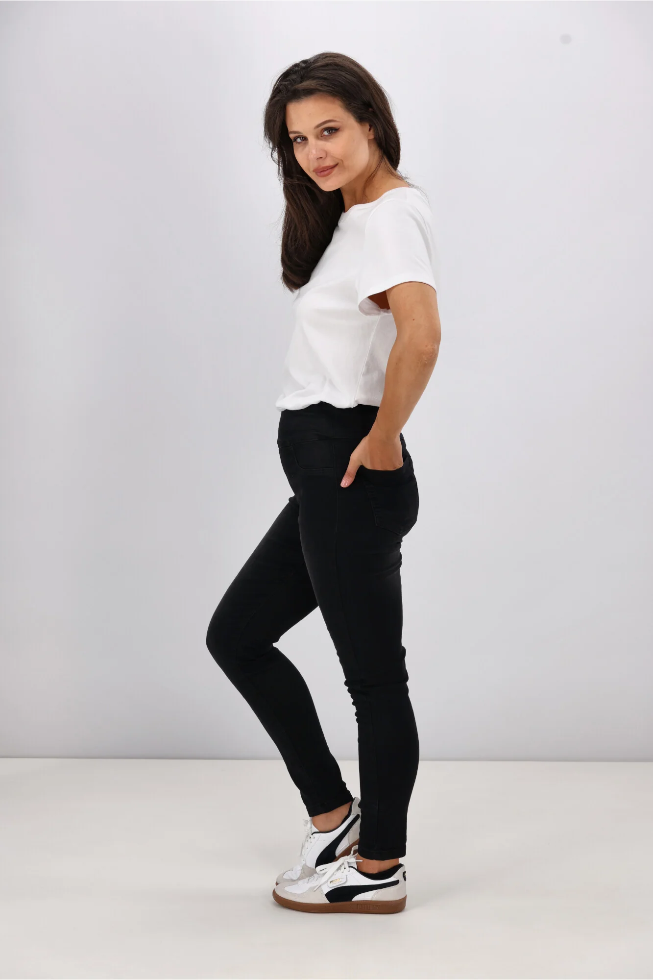 Wakee Denim Moxy Pull On Jean Black - Image 8