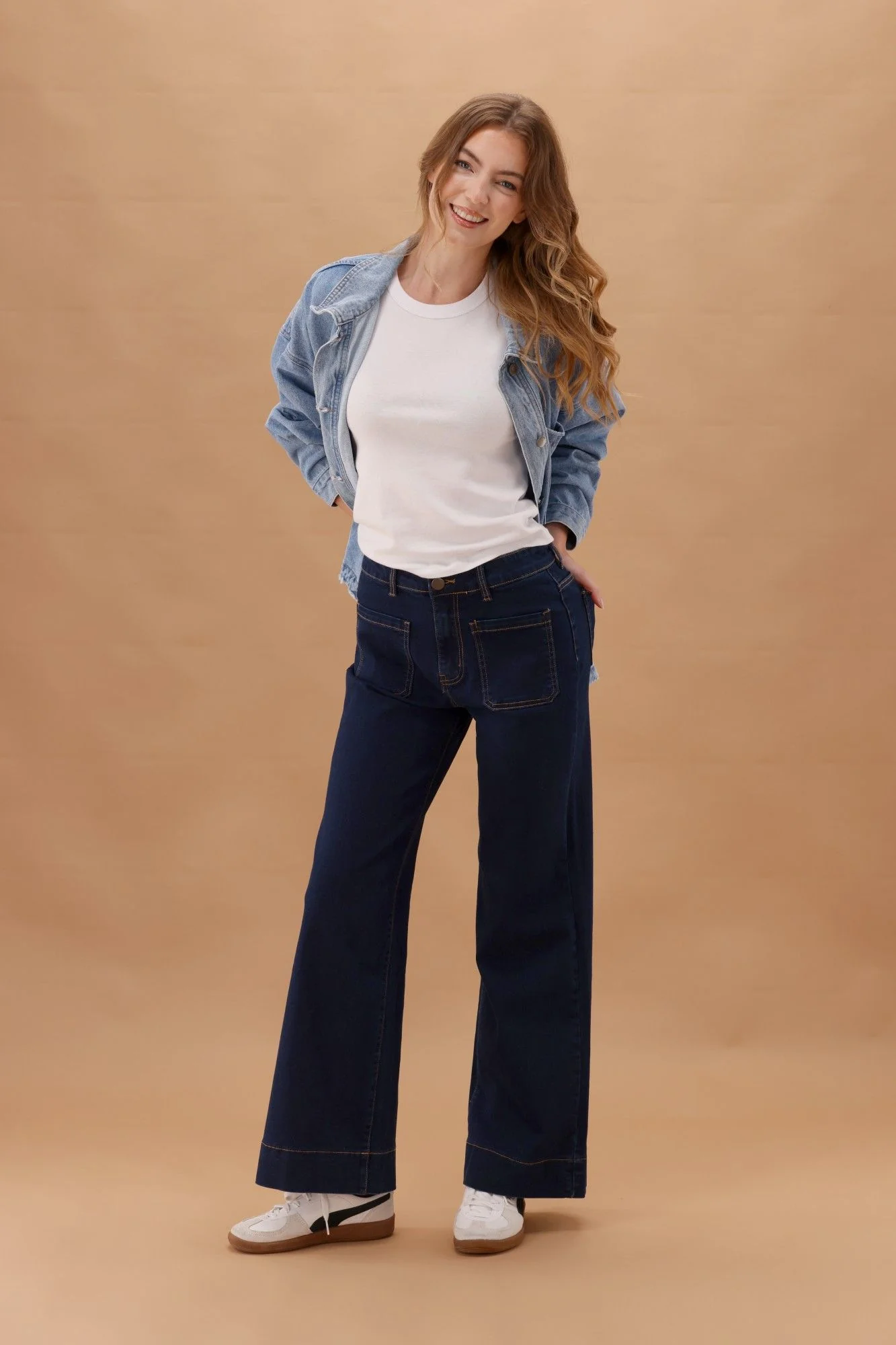 Wakee Lizzy Jean Indigo Blue - Image 3