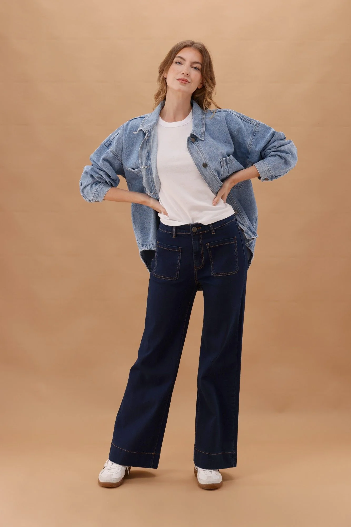 Wakee Lizzy Jean Indigo Blue - Image 4