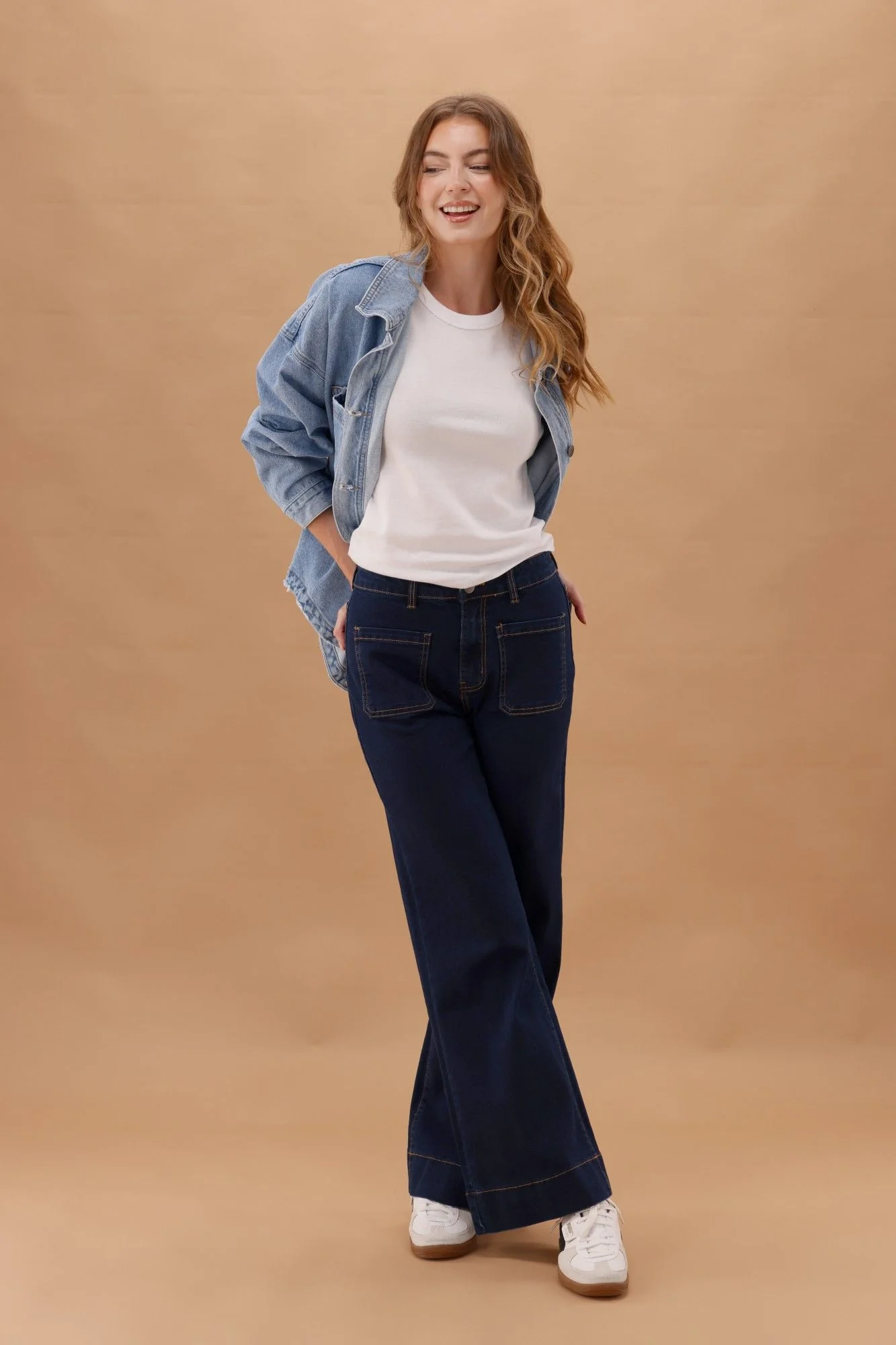 Wakee Lizzy Jean Indigo Blue - Image 5