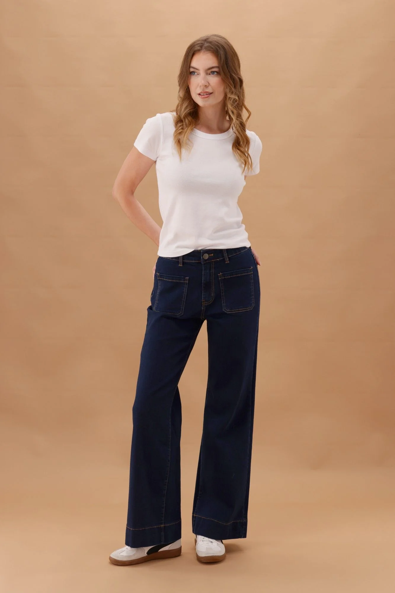 Wakee Lizzy Jean Indigo Blue - Image 8