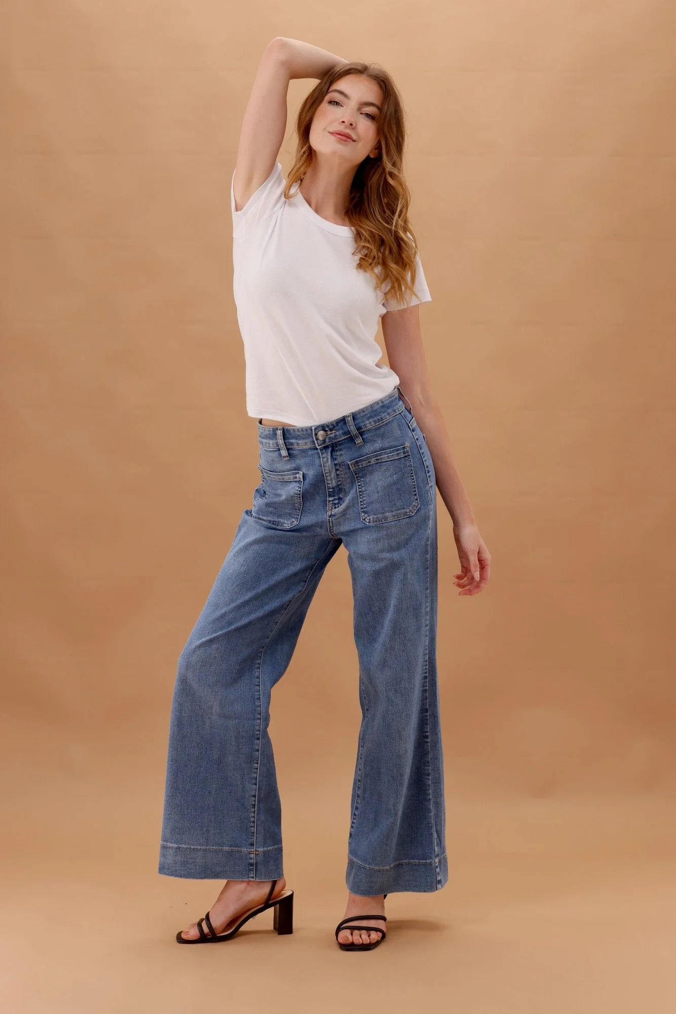 Wakee Lizzy Jean Washed Blue - Image 10