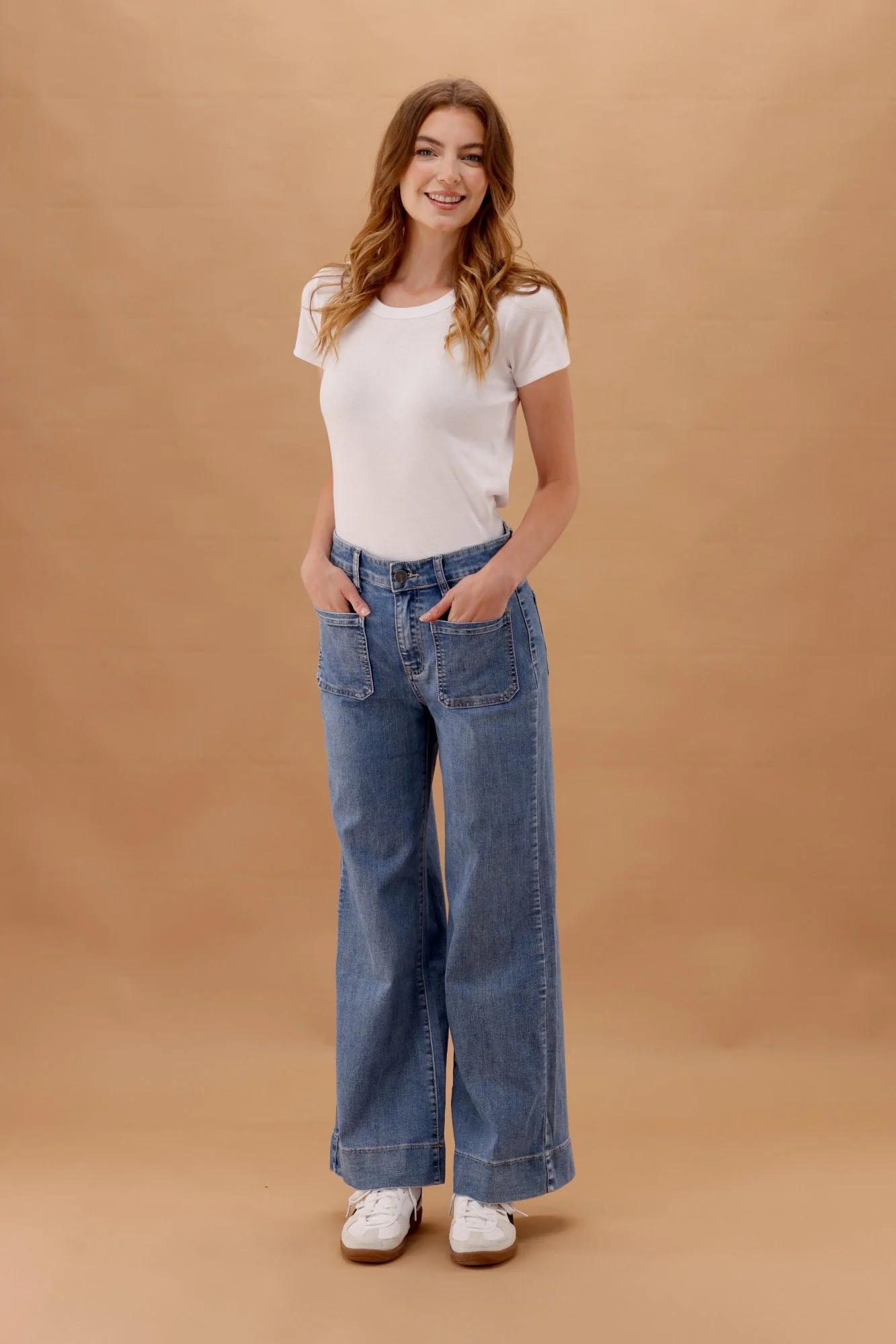 Wakee Lizzy Jean Washed Blue - Image 5