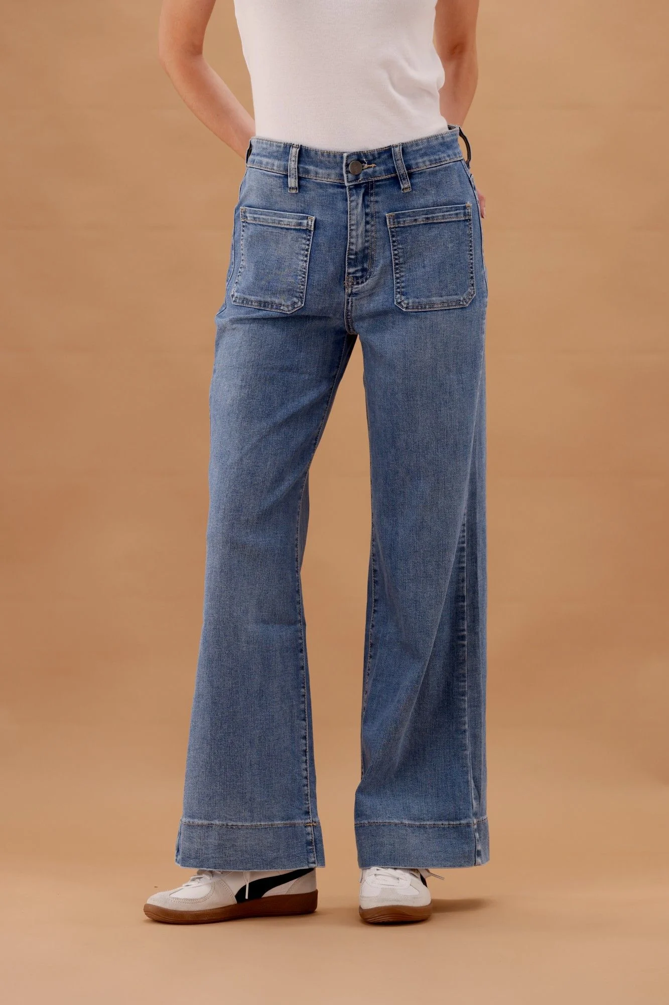Wakee Lizzy Jean Washed Blue - Image 6